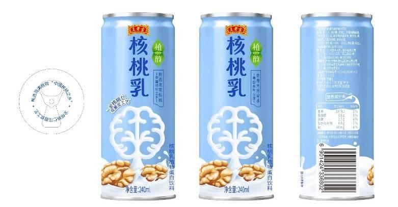 植韻核桃乳全新上市，王老吉進(jìn)軍植物蛋白飲料市場(chǎng)